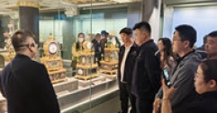 【市城市燃熱集團(tuán)富泰熱力】觀賞精美文物 厚植家園情懷 光明分公司、長(zhǎng)輸公司黨支部組織黨員參觀“鐘鳴盛世”展